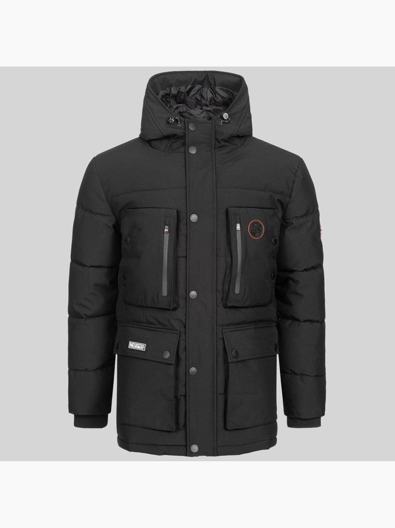 Parka à capuche albert – geographical norway Noir - Kiabi