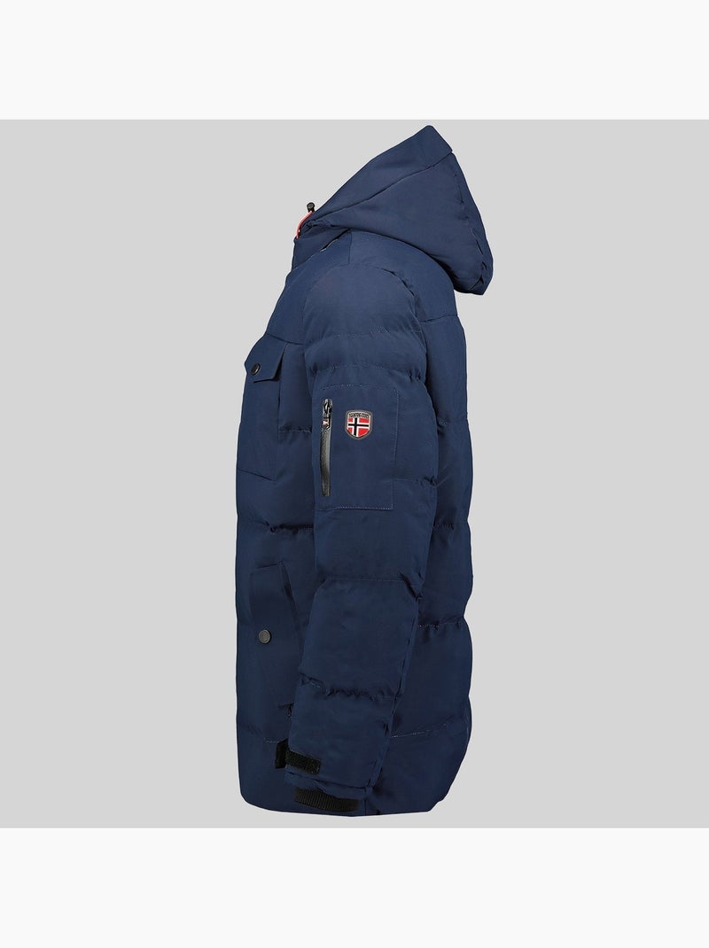 Parka à capuche aldesto – geographical norway Bleu marine - Kiabi