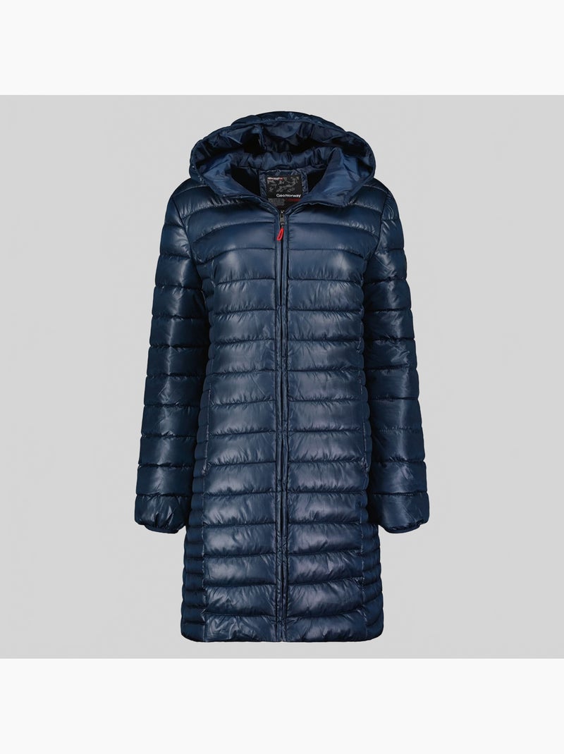 Parka à capuche annecy long hood – geographical norway Bleu marine - Kiabi