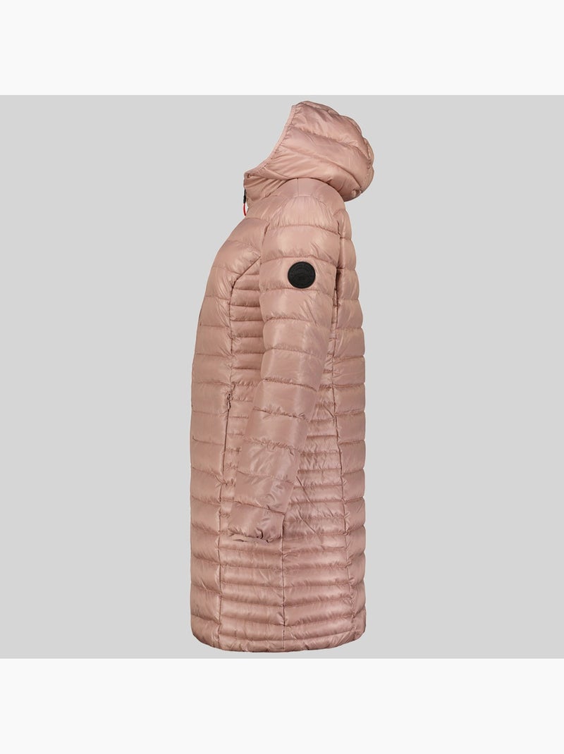 Parka à capuche annecy long hood – geographical norway Rose pâle - Kiabi
