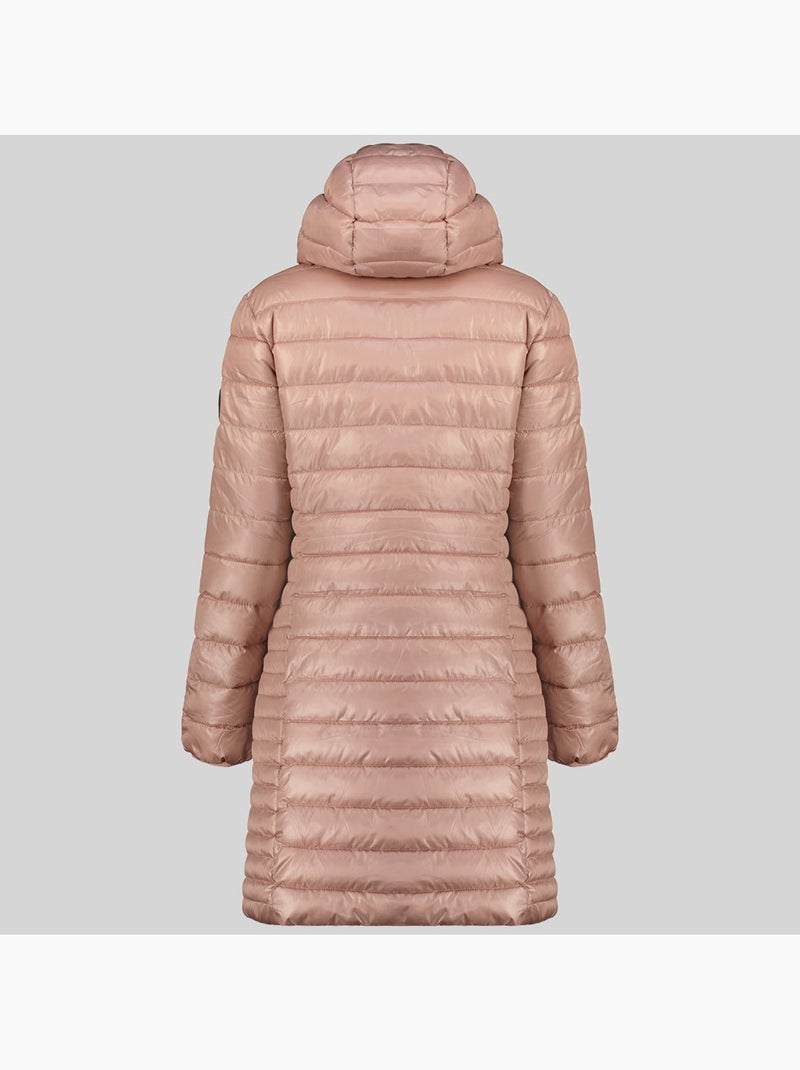 Parka à capuche annecy long hood – geographical norway Rose pâle - Kiabi