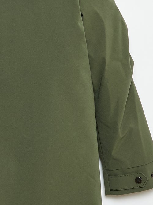 Parka à capuche avec doublure effet moutonnée - Kiabi