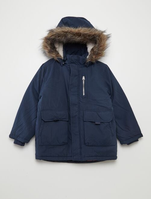 Parka à capuche avec fausse fourrure 'Name it' - Kiabi