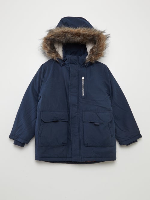 Parka à capuche avec fausse fourrure 'Name it' - Kiabi