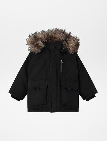 Parka à capuche avec fausse fourrure 'Name it'