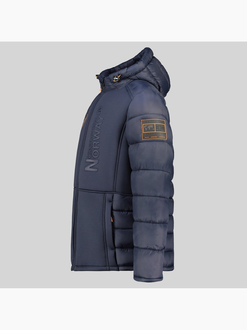 Parka à capuche bafare – geographical norway Bleu marine - Kiabi