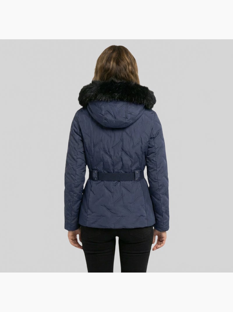 Parka à capuche barnir – geographical norway Bleu marine - Kiabi