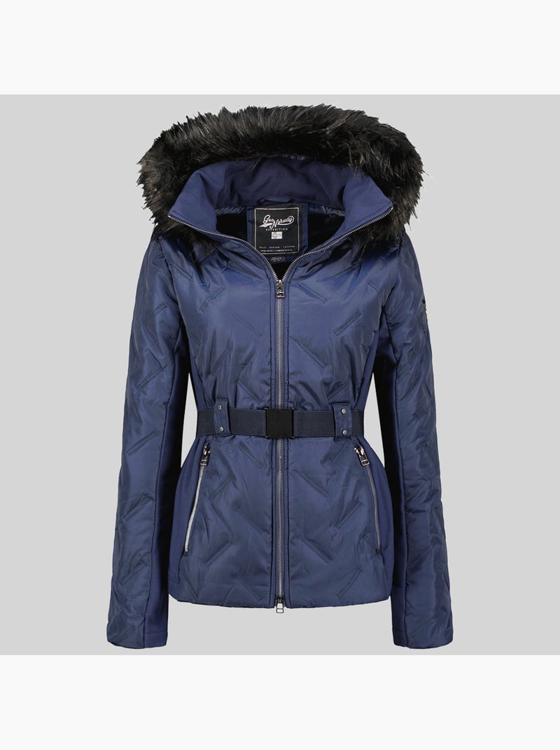 Parka à capuche barnir – geographical norway Bleu marine - Kiabi
