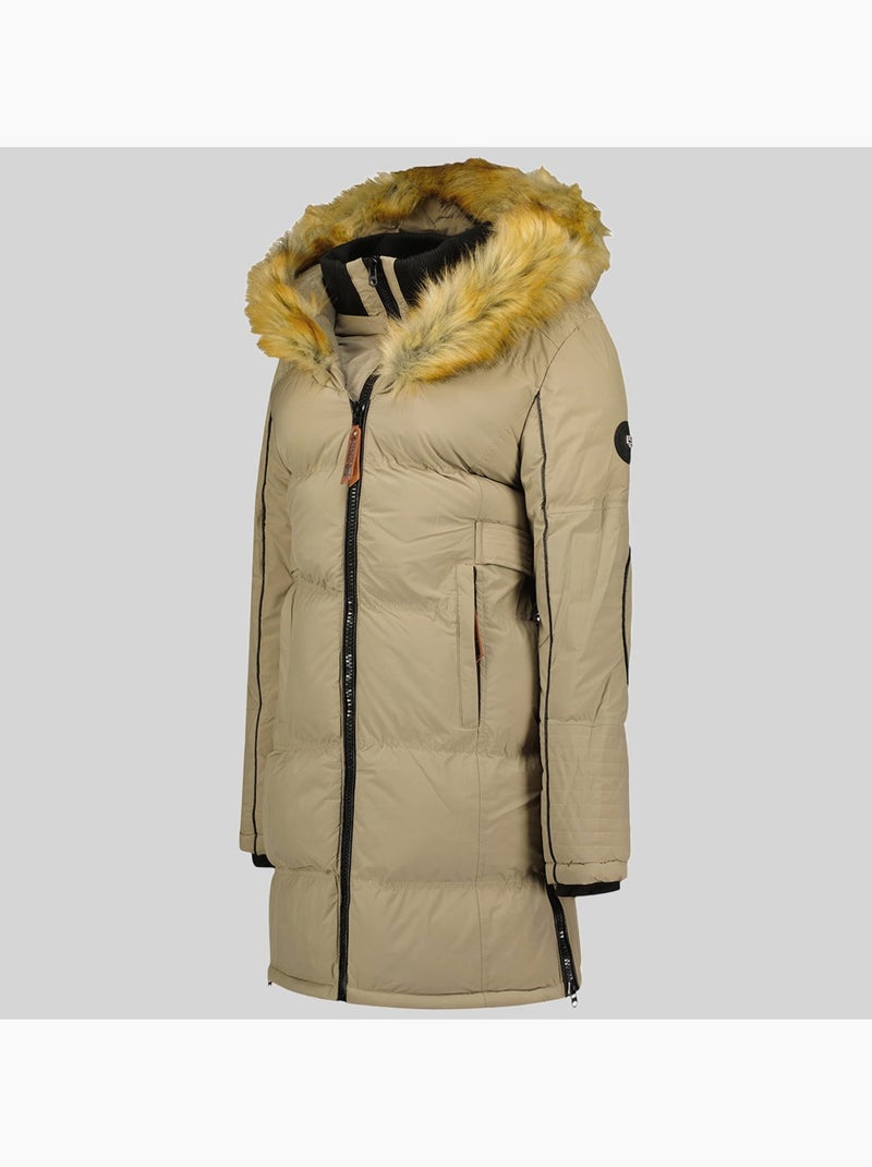 Parka à capuche beautiful – geographical norway Beige - Kiabi
