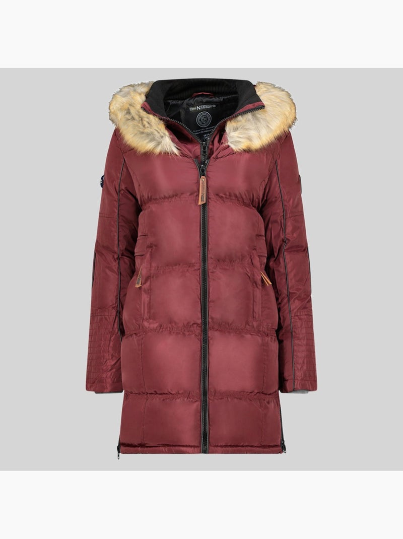 Parka à capuche beautiful – geographical norway Bordeaux - Kiabi