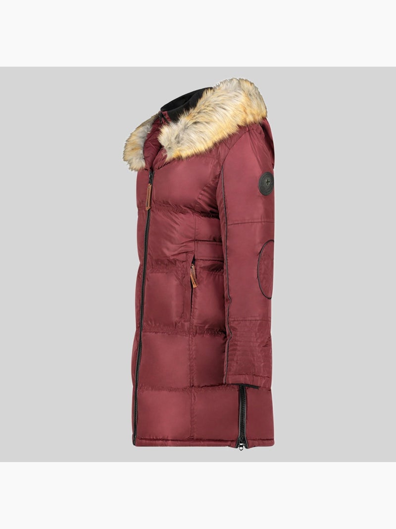 Parka à capuche beautiful – geographical norway Bordeaux - Kiabi