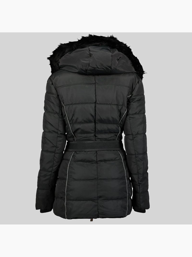 Parka à capuche becky – geographical norway Noir - Kiabi