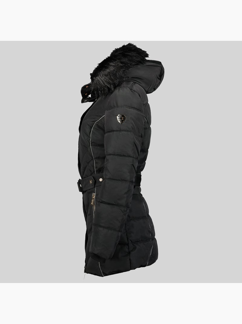 Parka à capuche becky – geographical norway Noir - Kiabi