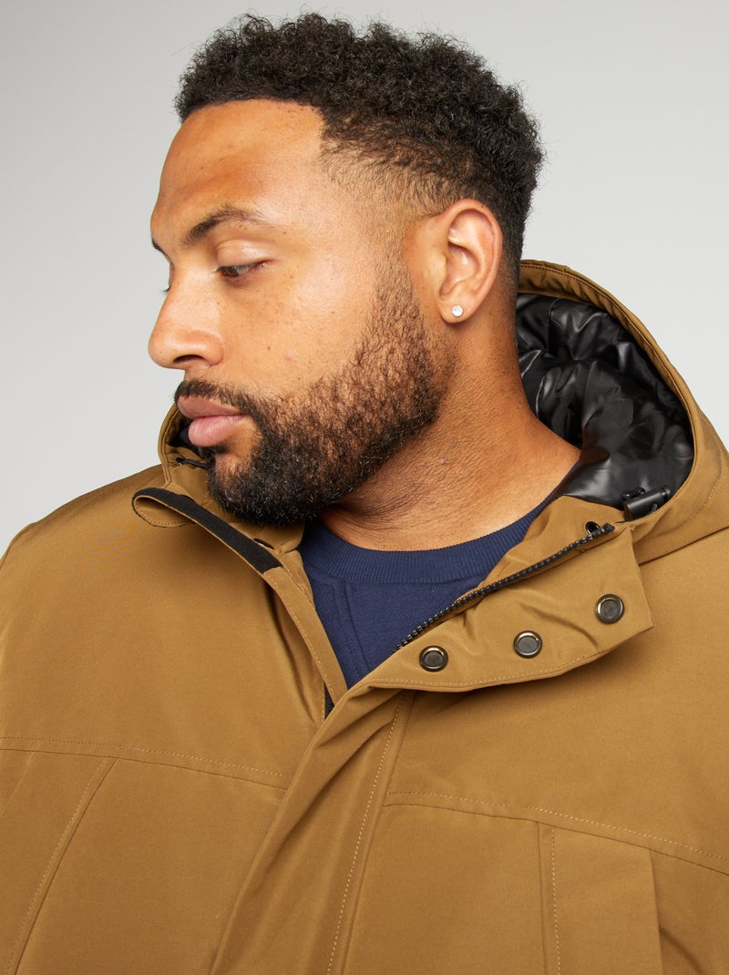 Parka à capuche Beige - Kiabi