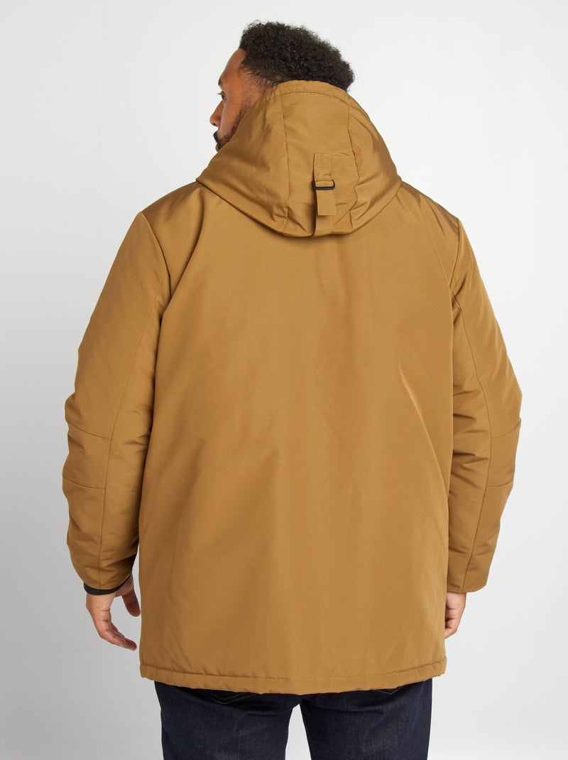 Parka à capuche Beige - Kiabi