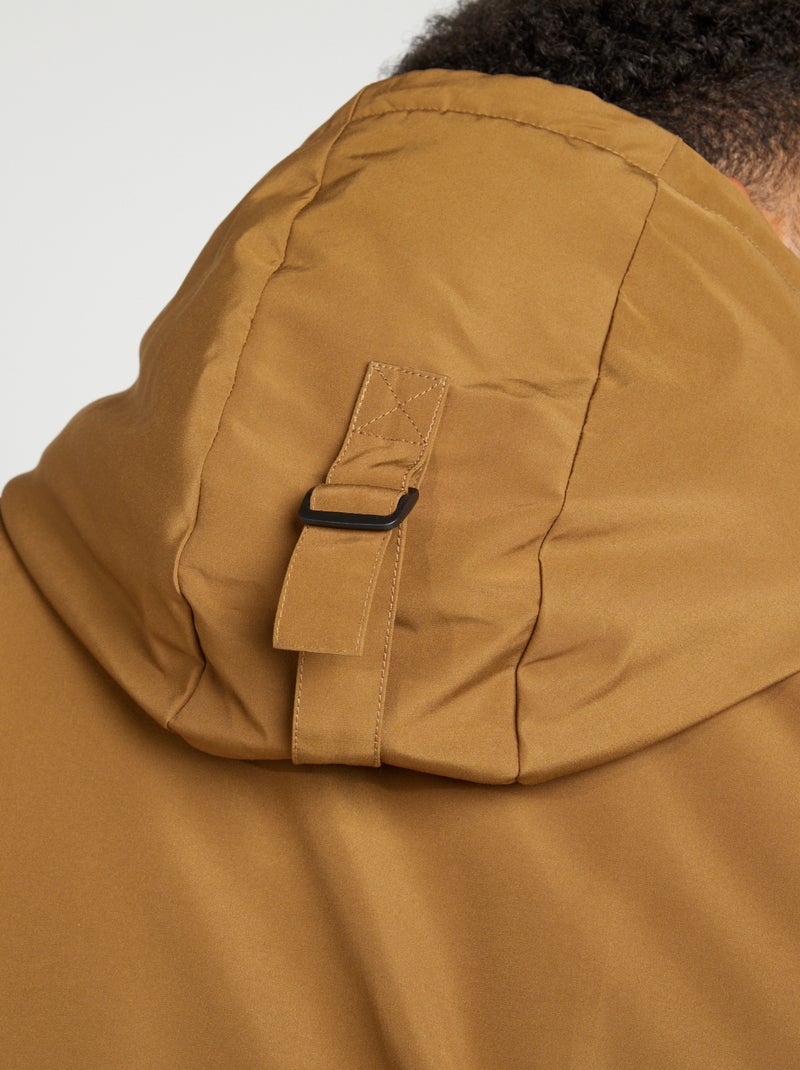 Parka à capuche Beige - Kiabi