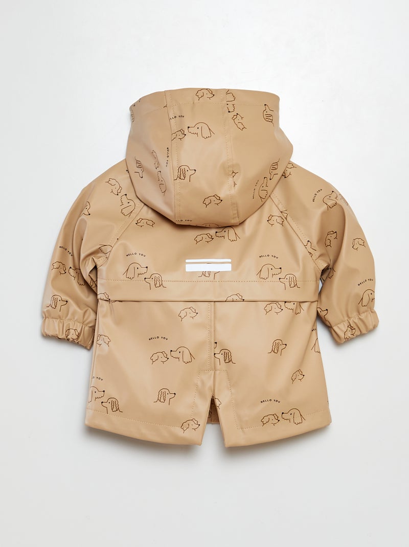 Parka à capuche Beige - Kiabi