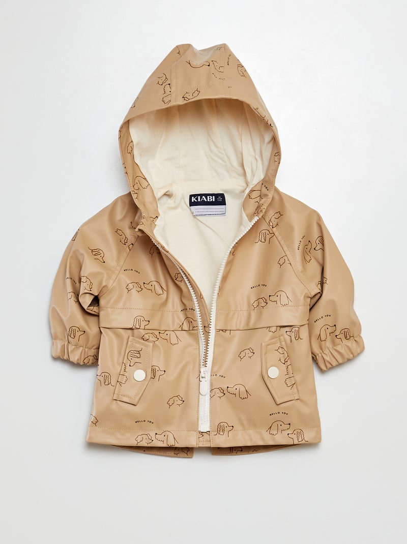 Parka à capuche Beige - Kiabi