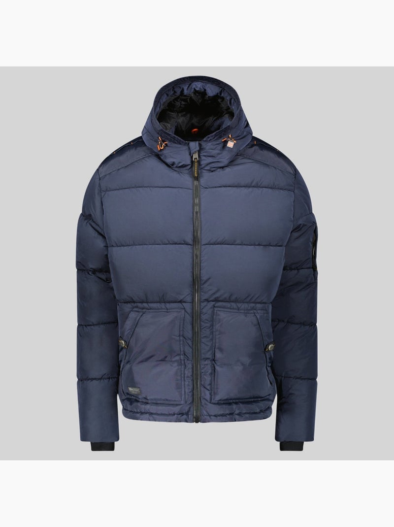 Parka à capuche belicitation – geographical norway Bleu marine - Kiabi