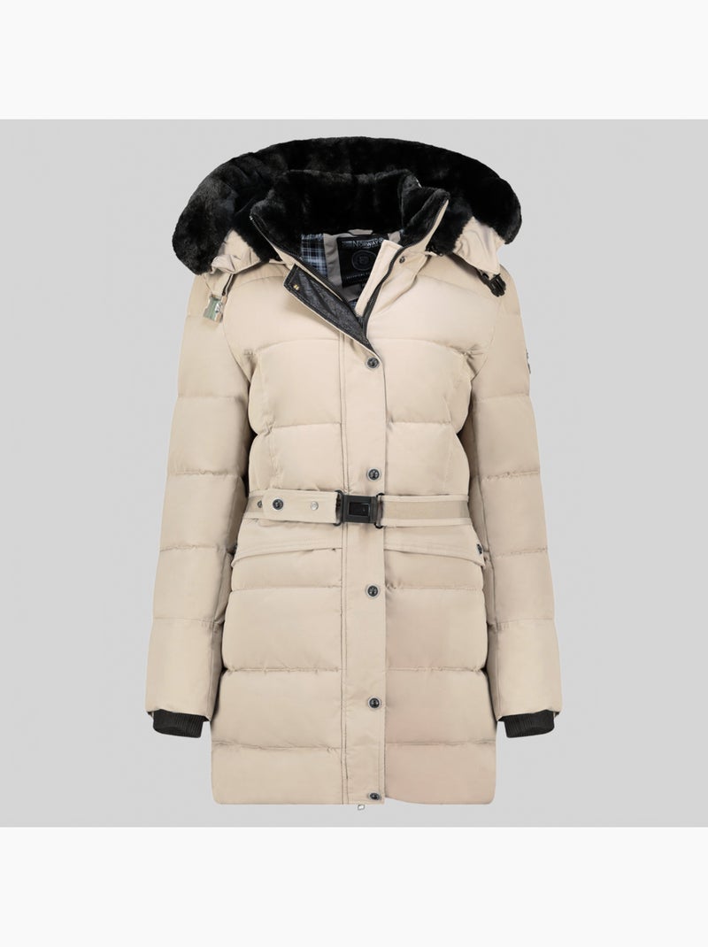Parka à capuche bettino – geographical norway Beige - Kiabi