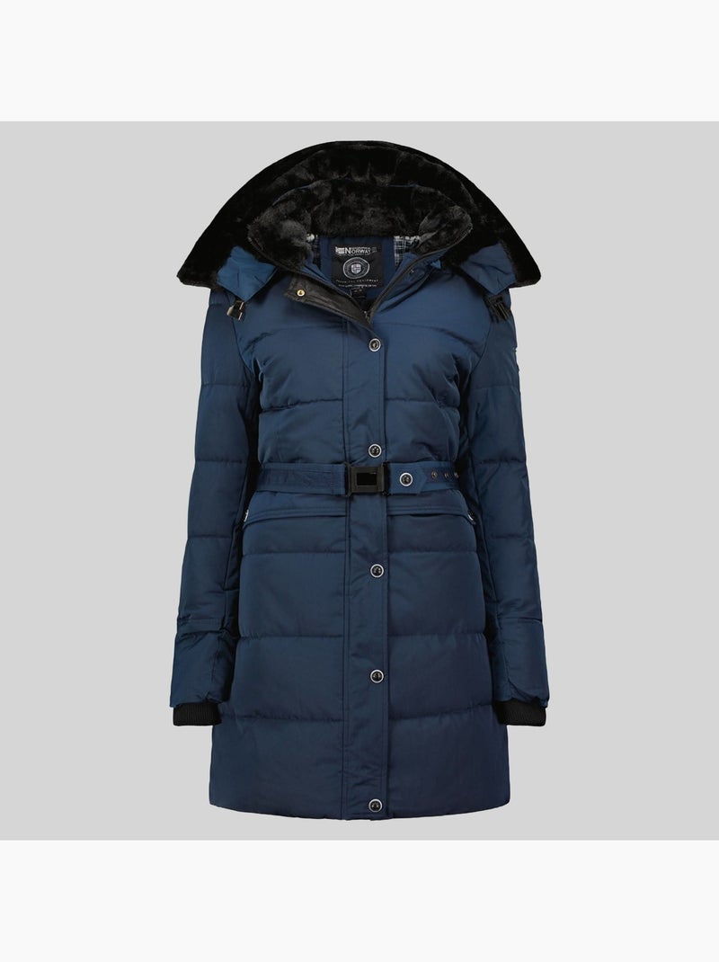 Parka à capuche bettino – geographical norway Bleu marine - Kiabi