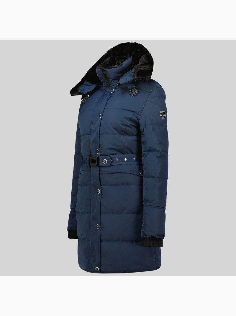 Parka à capuche bettino – geographical norway Bleu marine - Kiabi