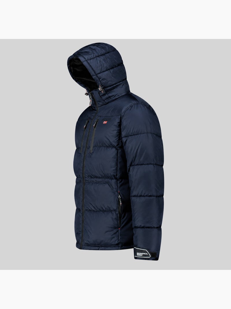 Parka à capuche bifidus – geographical norway Bleu marine - Kiabi
