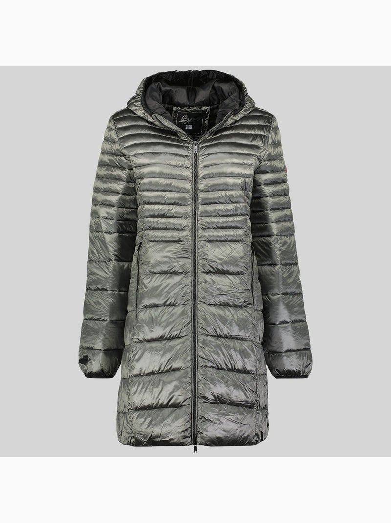 Parka à capuche bodet – geographical norway Gris foncé - Kiabi