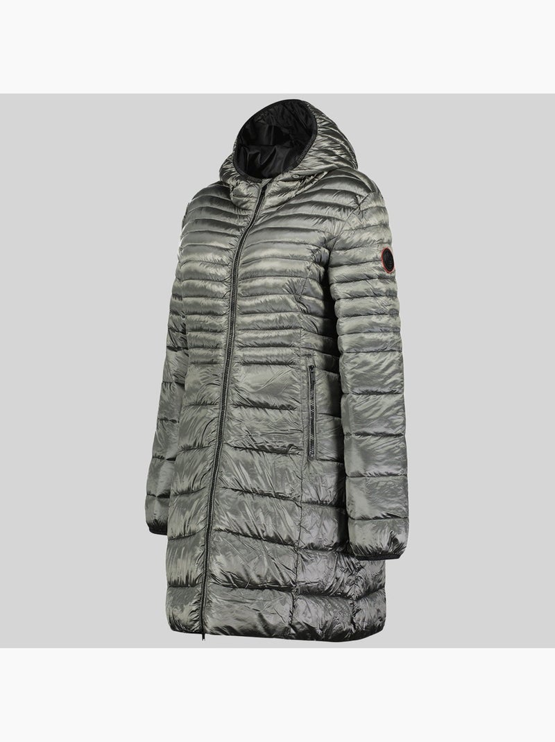 Parka à capuche bodet – geographical norway Gris foncé - Kiabi