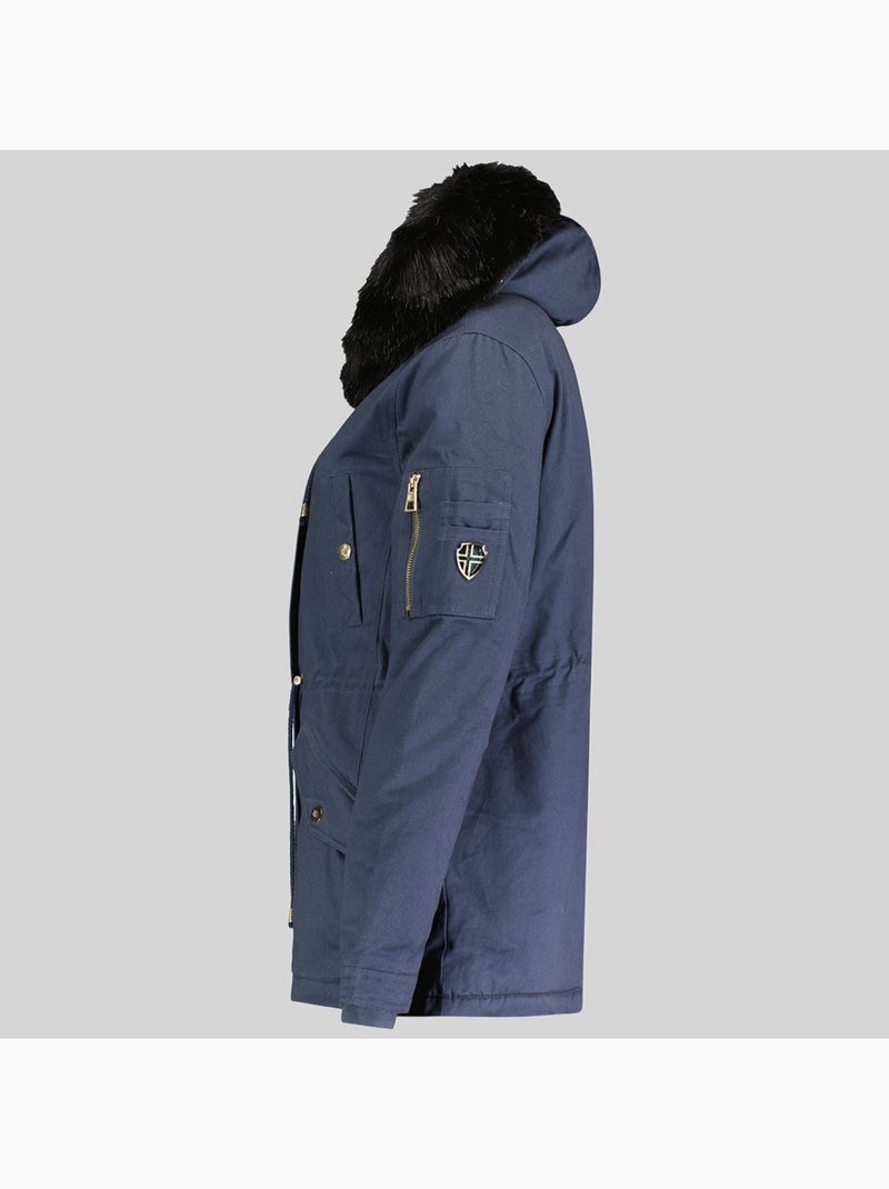 Parka à capuche boldina – geographical norway Bleu marine - Kiabi