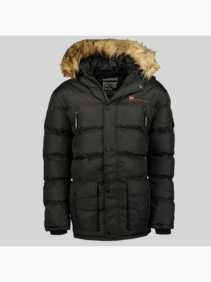Parka à capuche bravici – geographical norway Noir - Kiabi