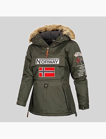Parka à capuche bridget – geographical norway