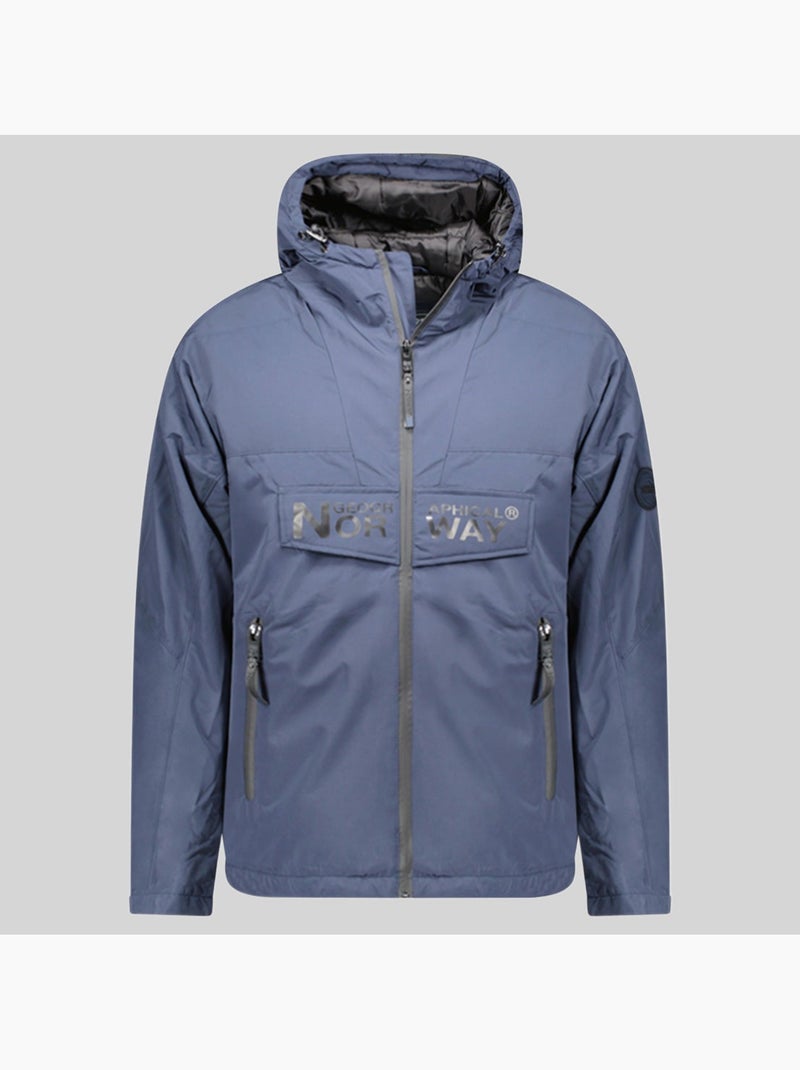 Parka à capuche buldozer – geographical norway Bleu marine - Kiabi