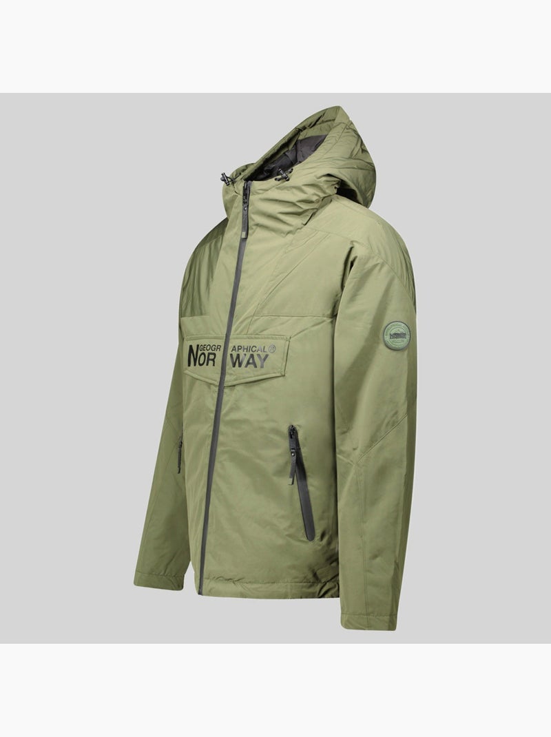 Parka à capuche buldozer – geographical norway Kaki - Kiabi