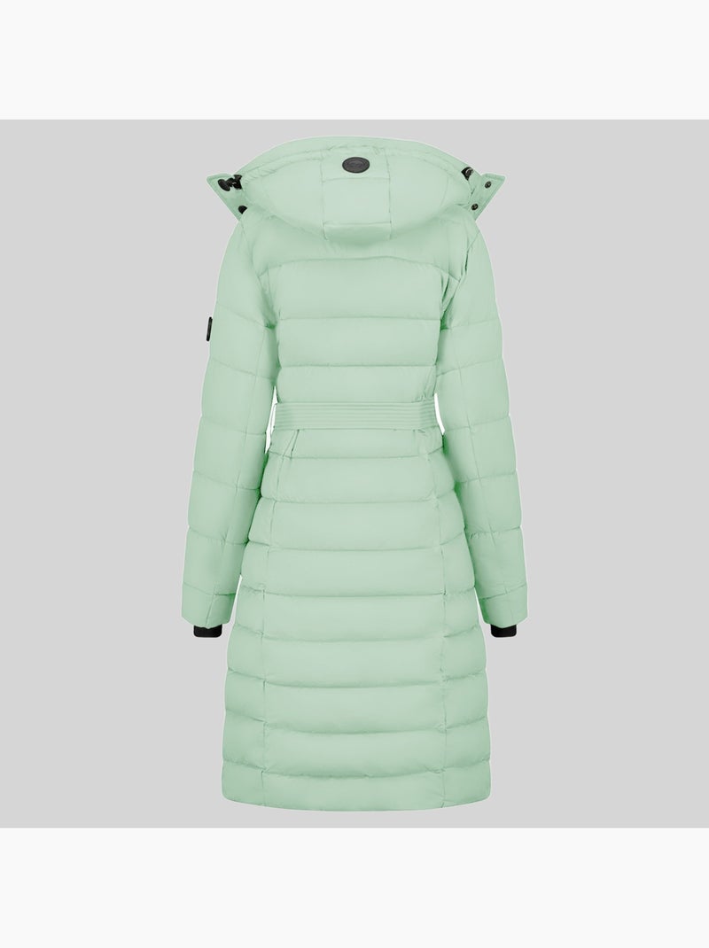 Parka à capuche cabima – geographical norway Vert pastel - Kiabi