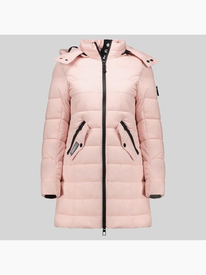 Parka à capuche cabima – geographical norway Vieux rose - Kiabi