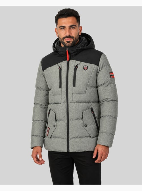 Parka à capuche cashblend – geographical norway - Kiabi