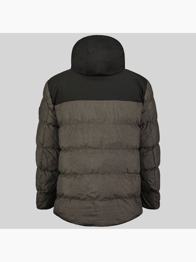 Parka à capuche cashblend – geographical norway Gris foncé - Kiabi