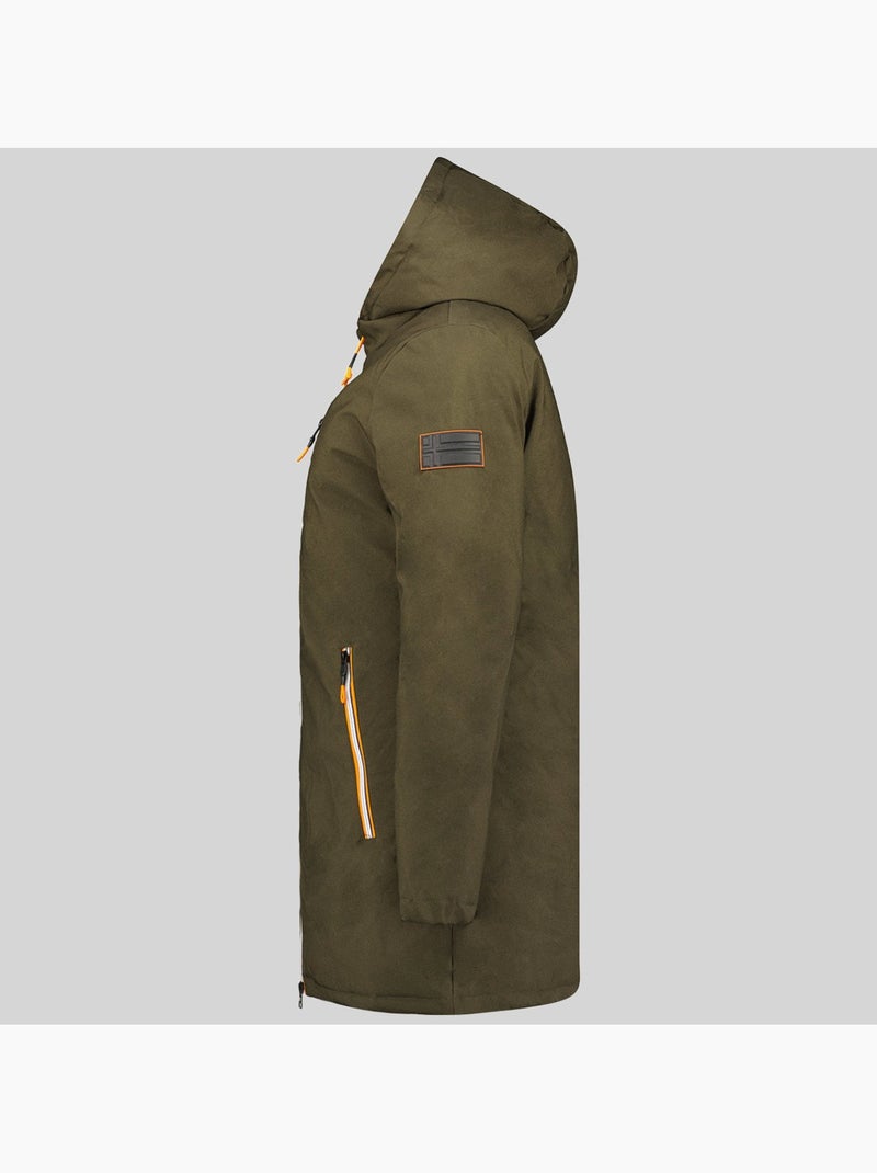 Parka à capuche cassim – geographical norway Kaki - Kiabi