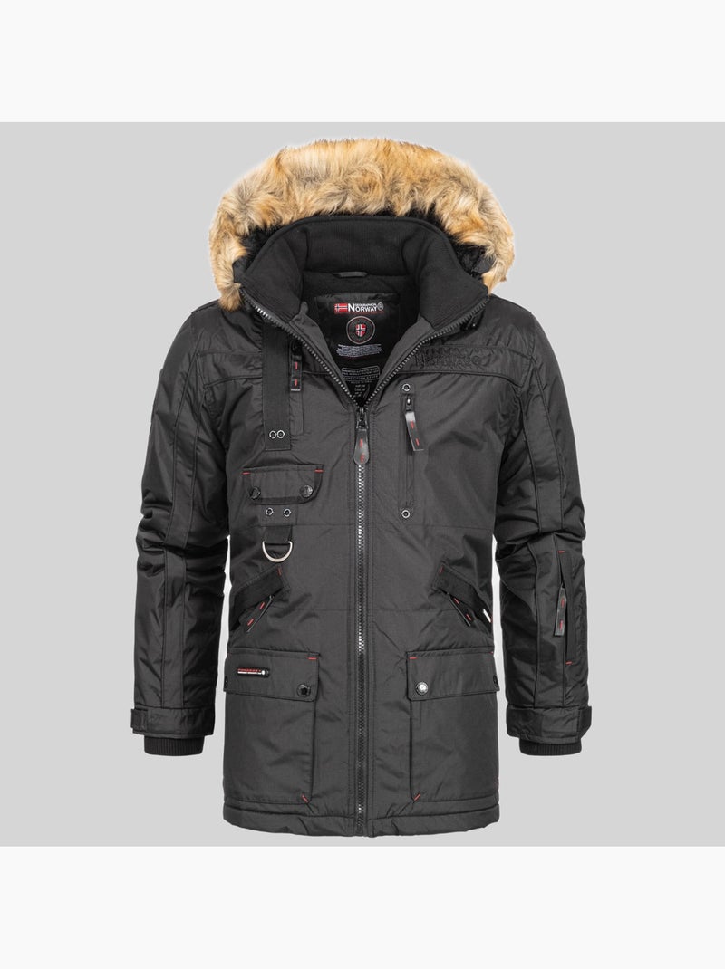 Parka à capuche chirac – geographical norway Noir - Kiabi