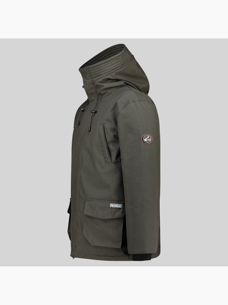 Parka à capuche claudius – geographical norway Kaki - Kiabi