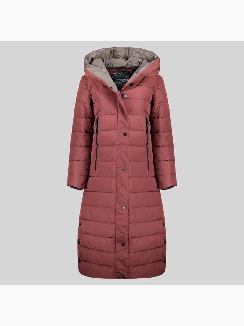 Parka à capuche constance – geographical norway Bordeaux - Kiabi