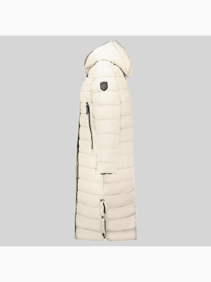 Parka à capuche constance – geographical norway Gris clair - Kiabi