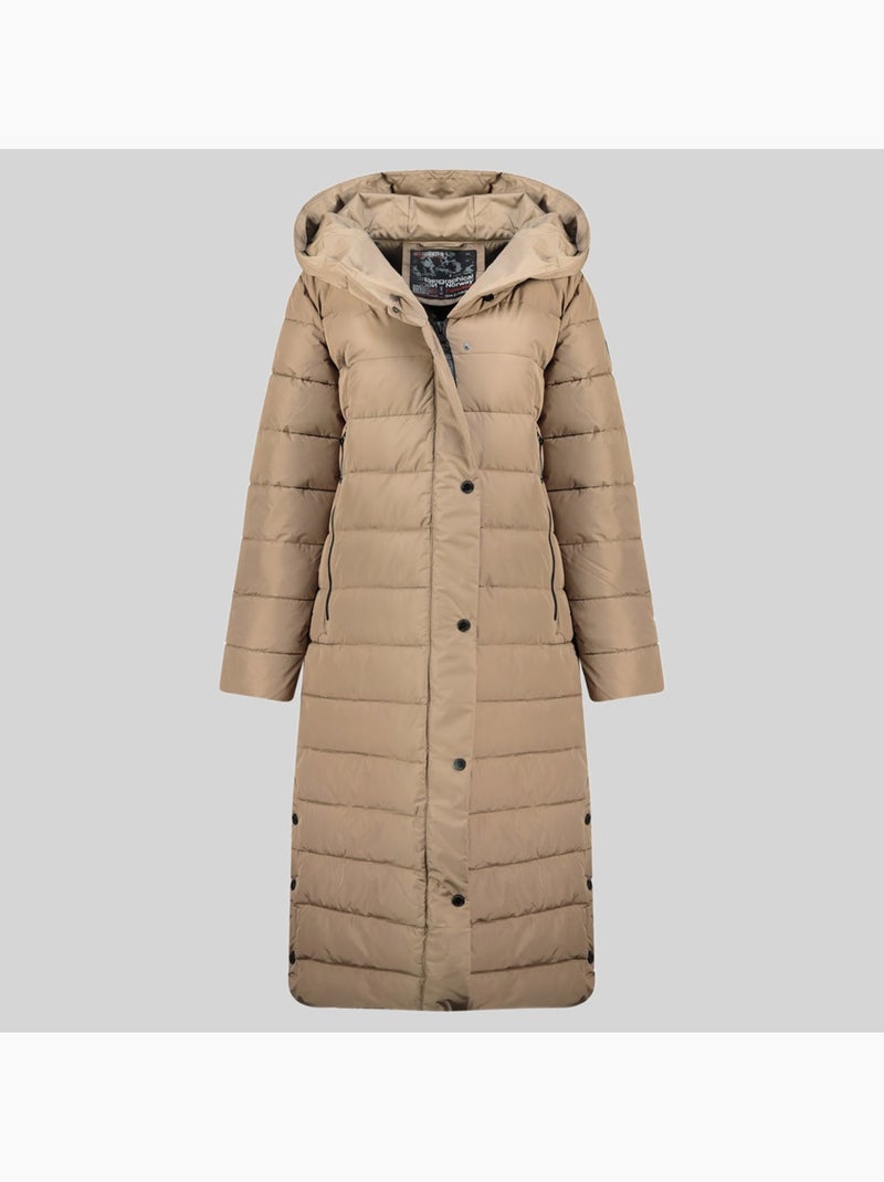 Parka à capuche constance – geographical norway Taupe - Kiabi