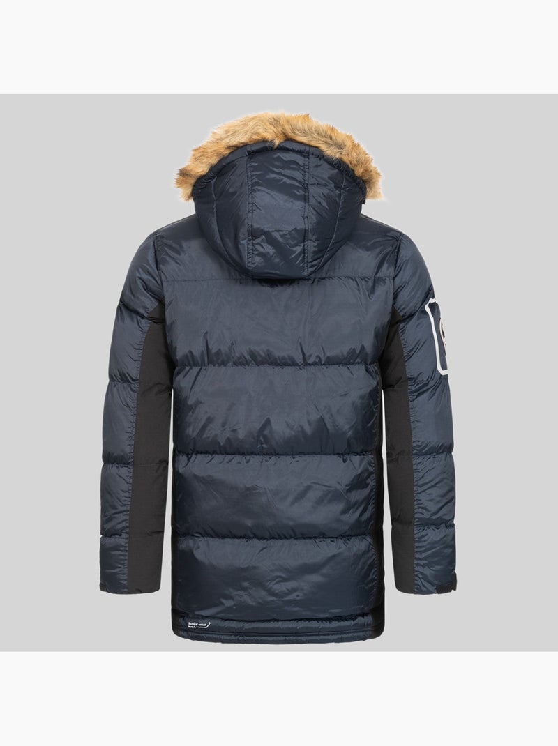 Parka à capuche danone – geographical norway Bleu marine - Kiabi