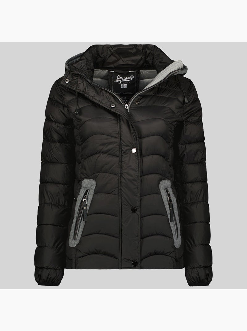 Parka à capuche dariella – geographical norway Noir - Kiabi