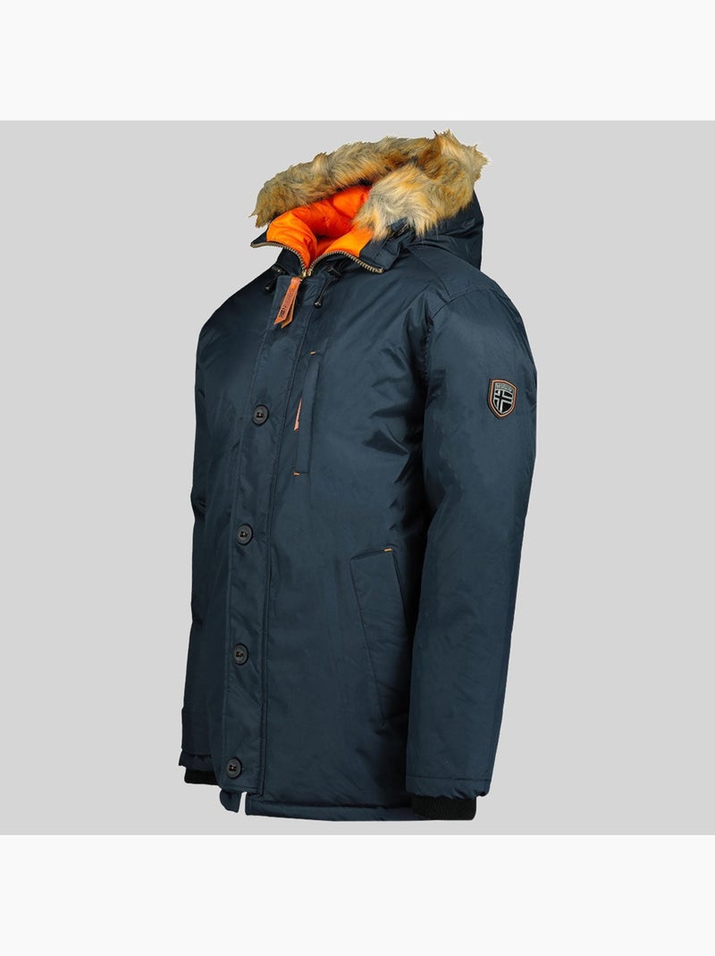 Parka à capuche darwin – geographical norway Bleu marine - Kiabi