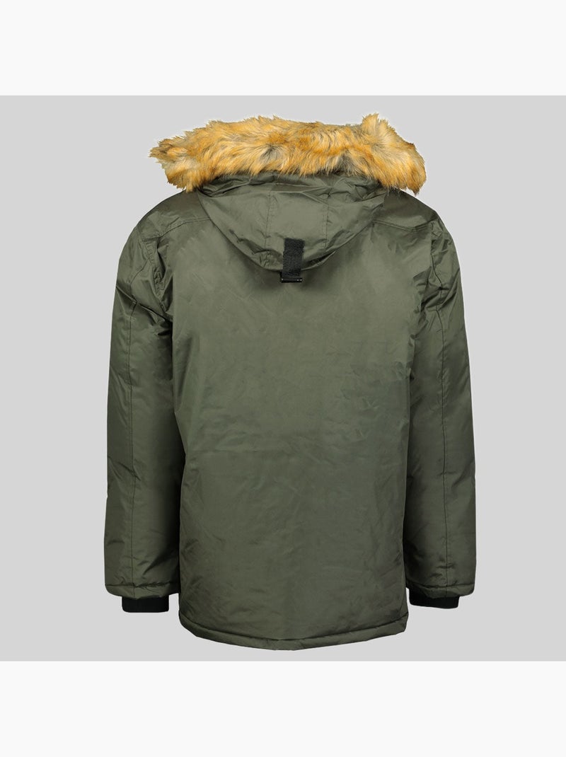 Parka à capuche darwin – geographical norway Kaki - Kiabi