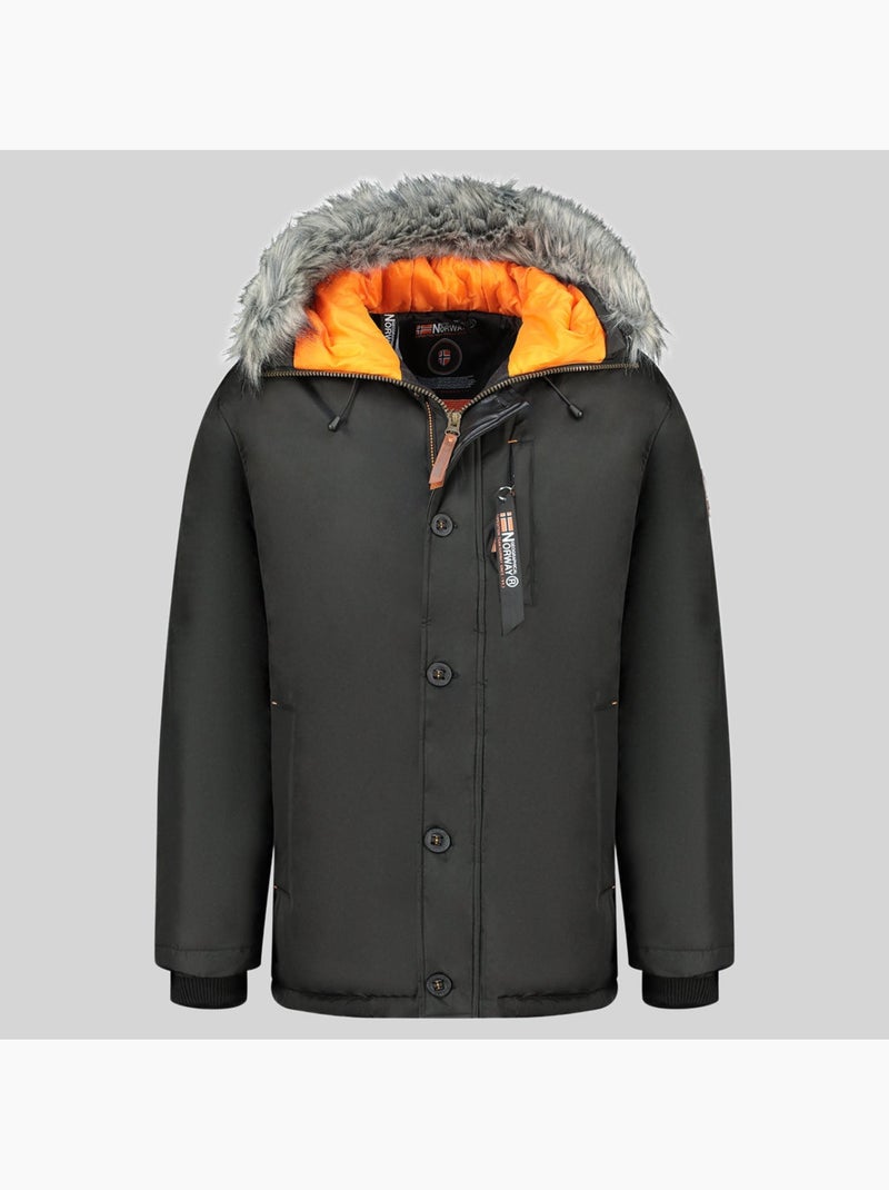Parka à capuche darwin – geographical norway Noir - Kiabi