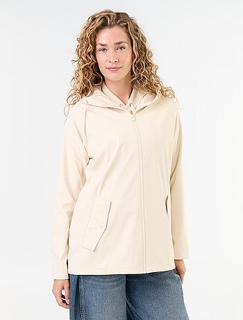 Parka à capuche déperlant